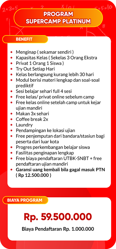 Program Supercamp Platinum